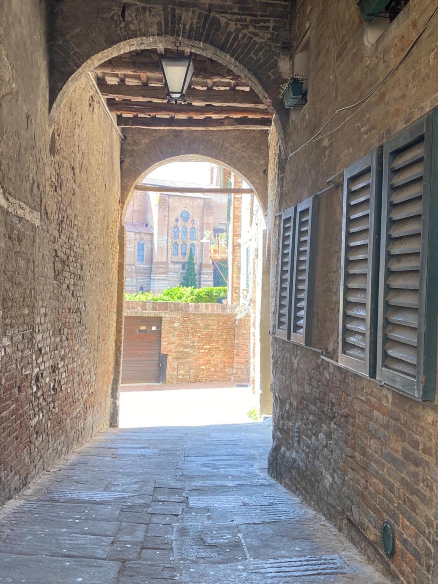 Loft Vicolo Di Vallepiatta 2 Min Piazza Del Campo Con Parcheggio Siena Exterior foto